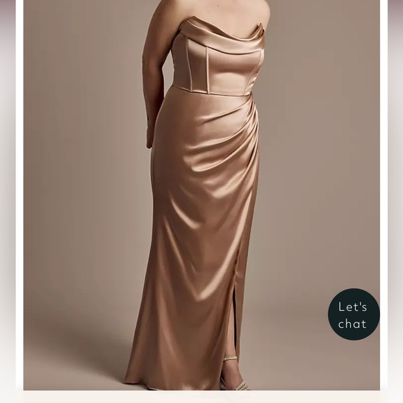 NWT Galina Signature Dress from David’s Bridal. Gem Green Color, Size 0. - Picture 5 of 9